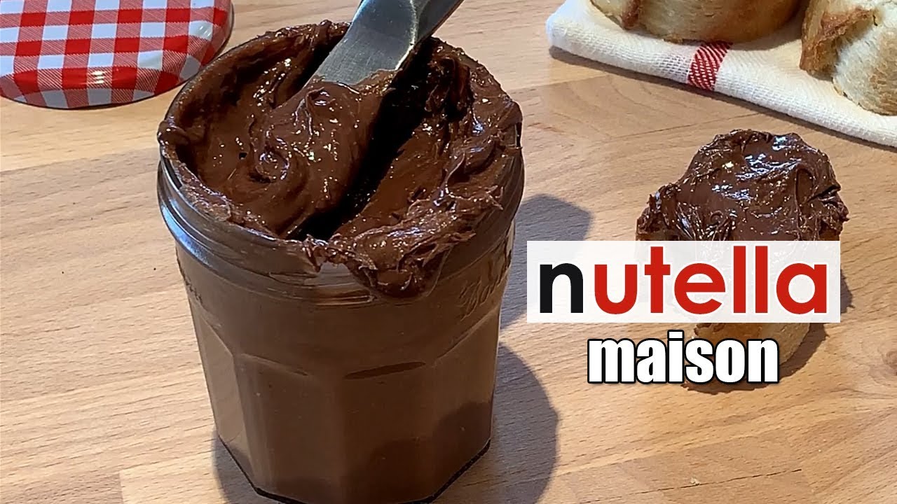 Nutella maison – Recette de Nutella facile et rapide (Boycott huile de palme!)