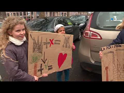 Plus de 2000 personnes à la Marche pour le climat dans les rues de Caen