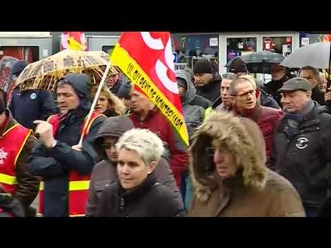 PSA Hérimoncourt (Doubs) : grève et manifestation