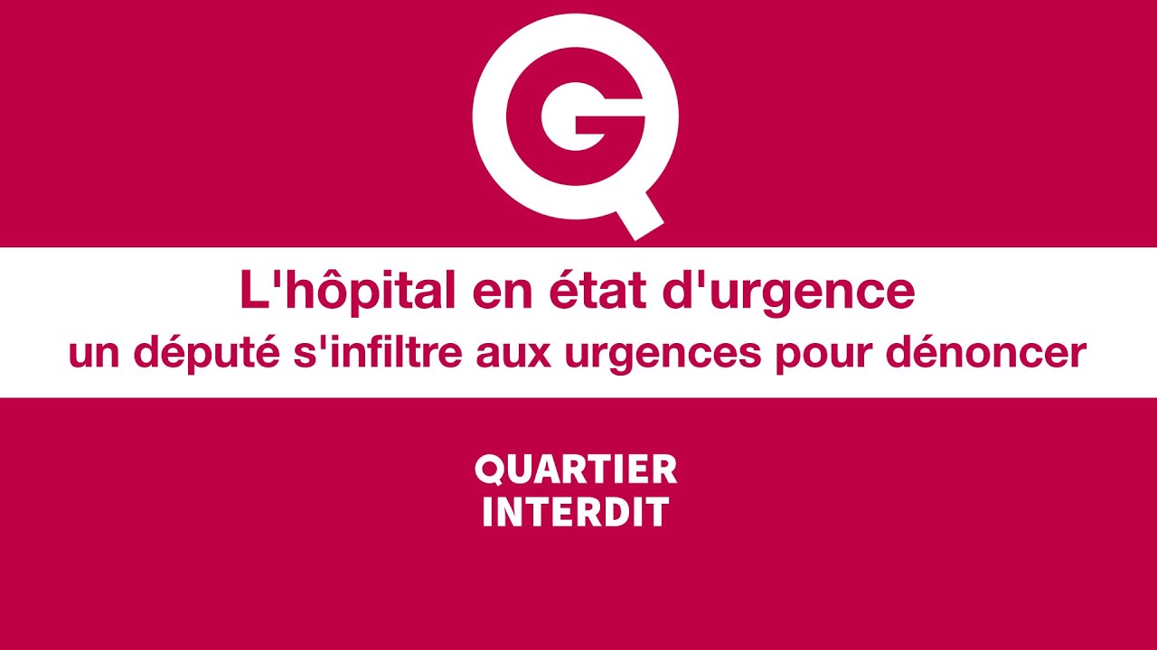 Quartier Interdit avec Alain Bruneel – Urgences “Il va y avoir de nouveaux drames”