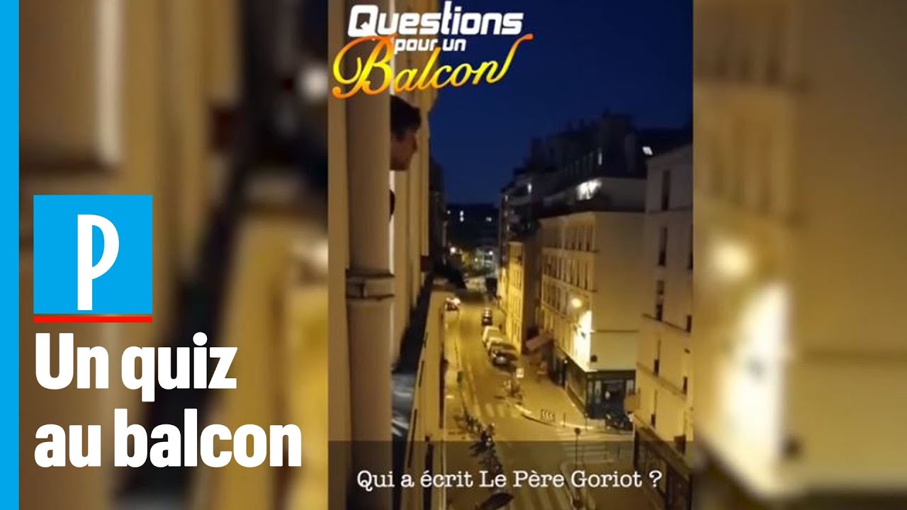 Questions pour un balcon : Le « Questions pour un champion » du confinement