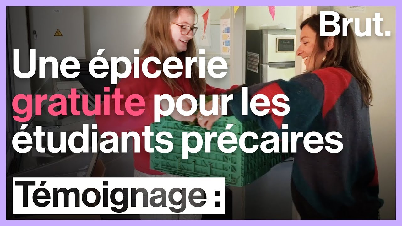 Rennes : une épicerie gratuite pour les étudiants les plus précaires