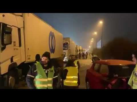 ROUEN – BLOCAGE DES CAMIONS D’UNE PLATEFORME LOGISTIQUE