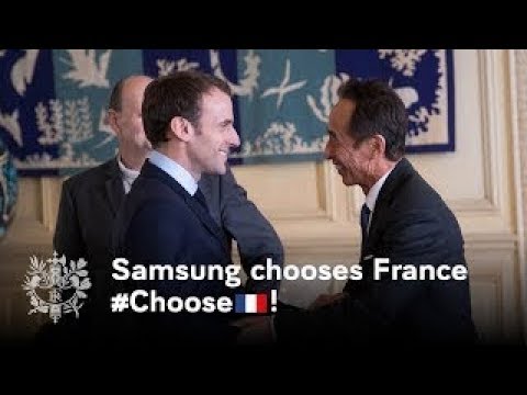 Samsung “choose France”