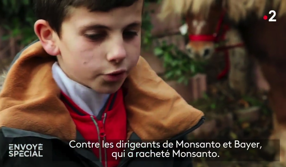La famille de Théo porte plainte contre Monsanto (Envoyé Spécial)