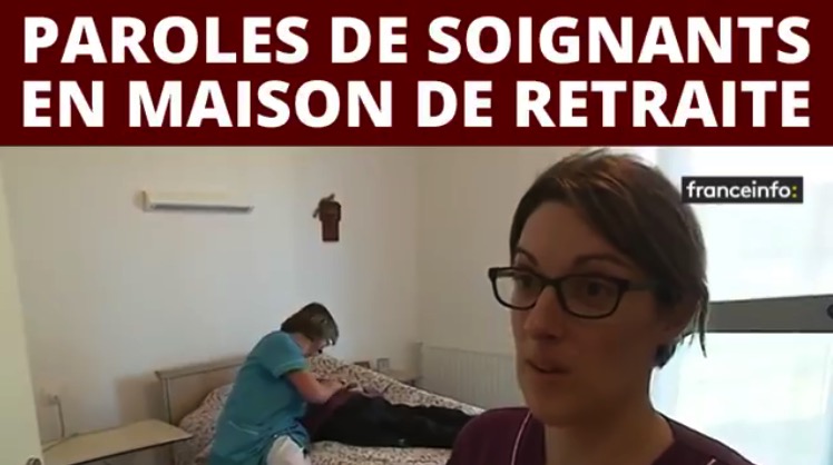 Paroles de soignants en maison de retraite