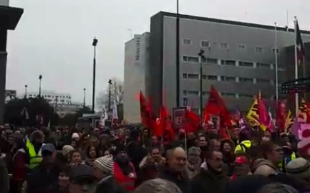 Grève générale à Nantes 14:00