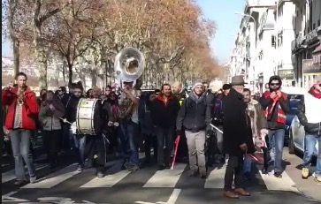 + de 7 000 Manifestants à Lyon pour l’appel à la grève des syndicats !