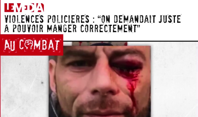 VIOLENCES POLICIÈRES : “ON DEMANDE JUSTE À POUVOIR MANGER CORRECTEMENT”