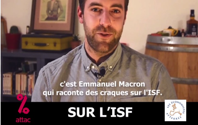Macron raconte des craques sur l’ISF