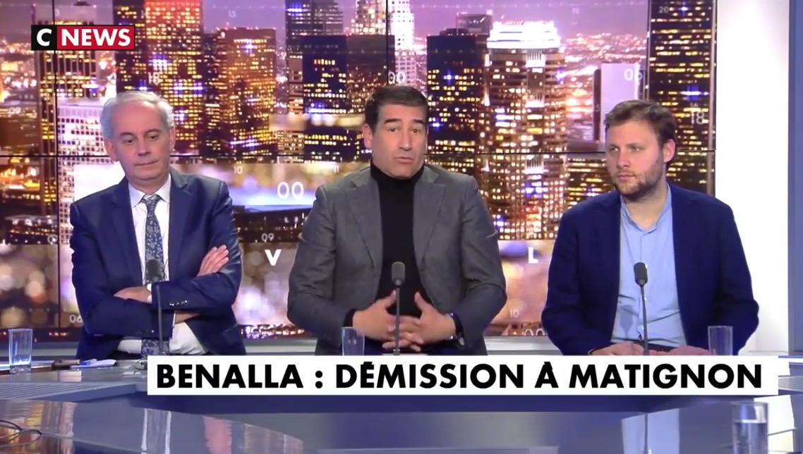 Macron démonté sur le plateau de cnews sur l’affaire Benalla !