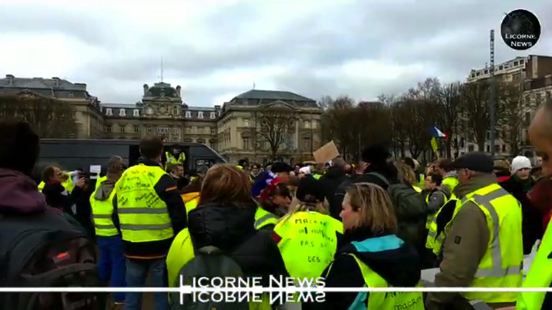 Gilet jaune à Lille manifestation acte 16 – direct 13:25