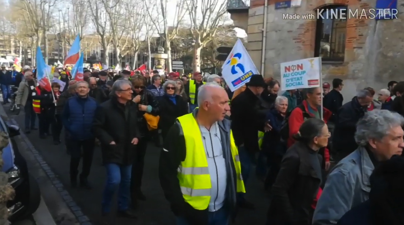 Agen : nouvelle manifestation contre la réforme des retraites