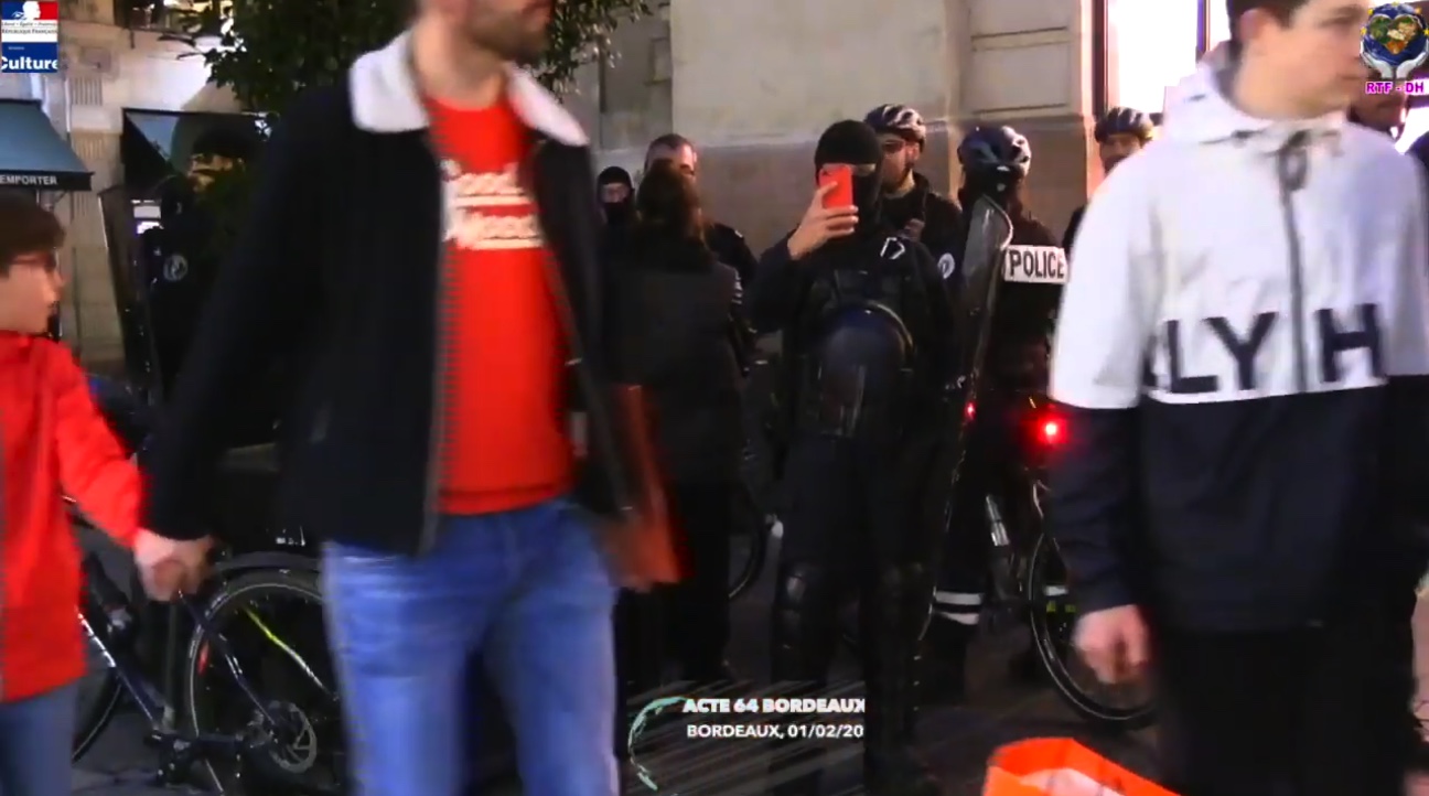 Menaces Policières contre la Presse : Acte 64 Bordeaux