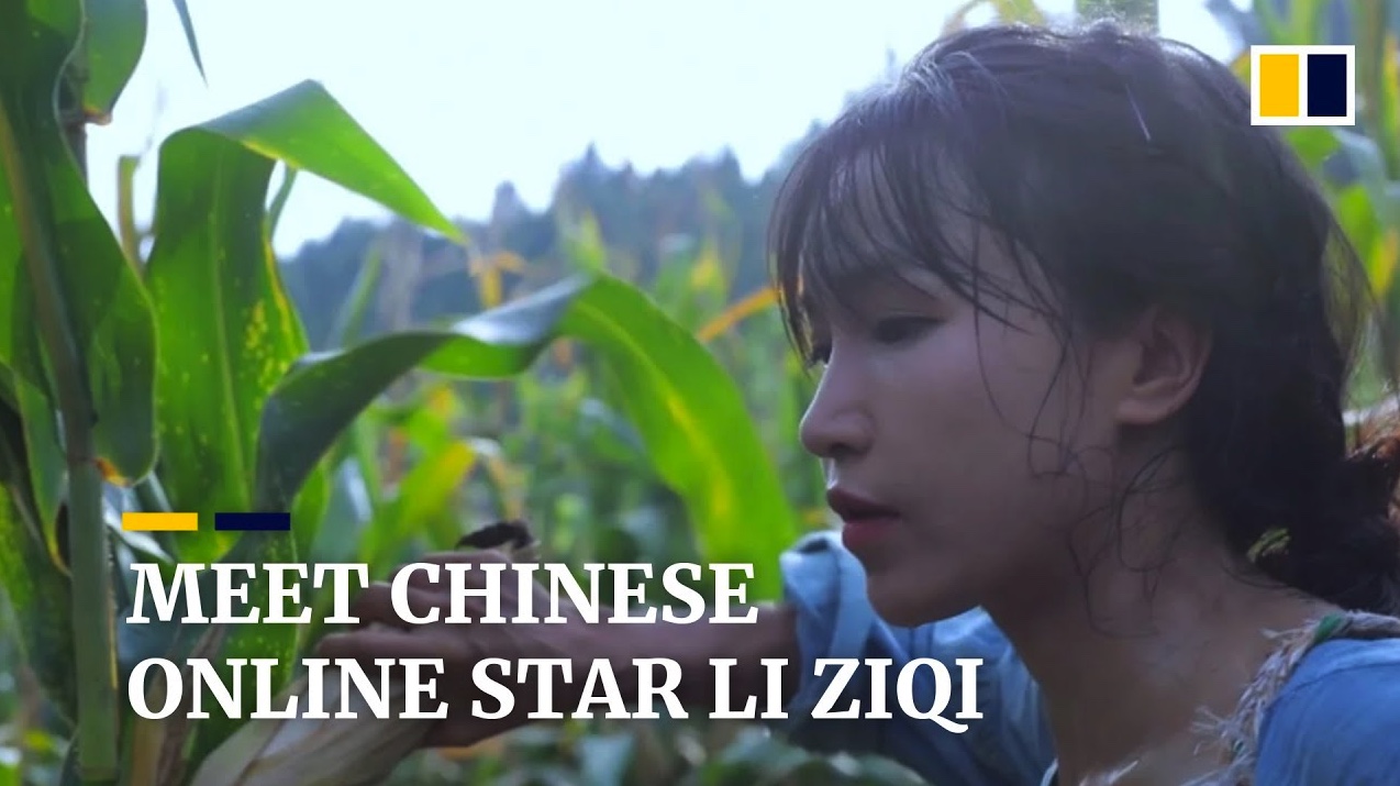 Chinese online star Li Ziqi provides an escape from urban life