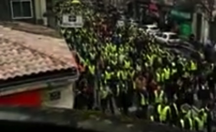 Gilets jaunes Acte 9 12.1.2019 Bordeaux ! C’est blindé !