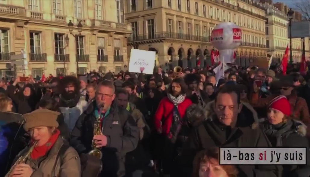 « Tous ensemble, tous ensemble, grève générale ! » Paris