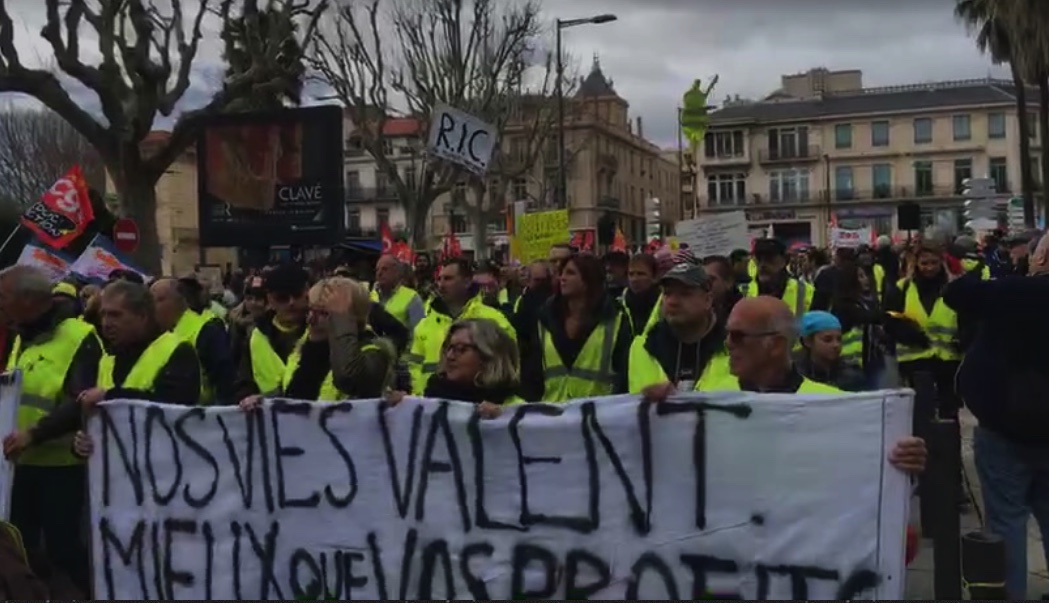 Grève générale à Perpignan