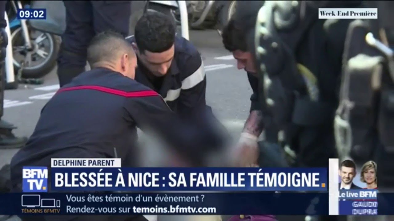 Septuagénaire gravement blessée à Nice: sa famille témoigne