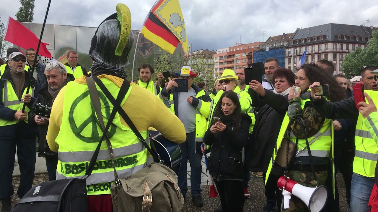 Strasbourg : la manifestation nationale des gilets jaunes
