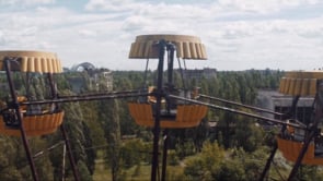 Tchernobyl : un drone visite la ville meurtrie de Pripyat