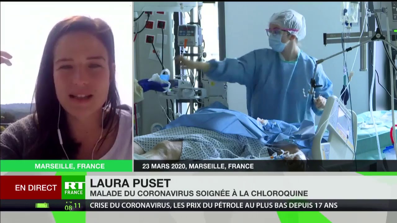 Traitement chloroquine : témoignage Laura Puset atteinte du Covid-19 traitée à la chloroquine