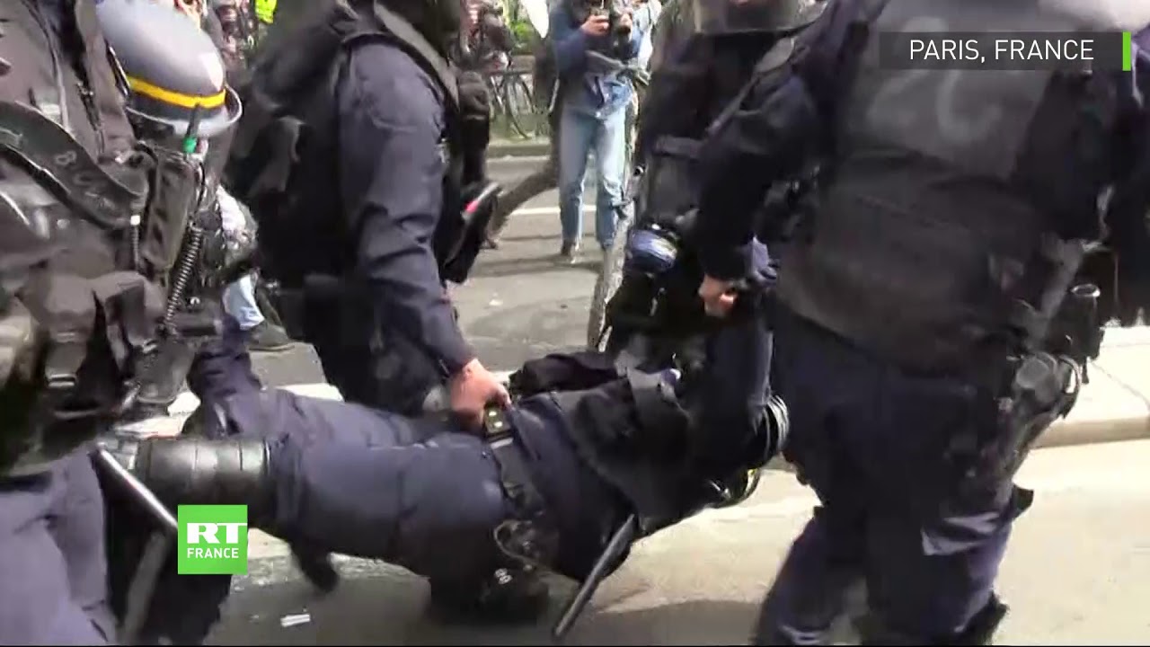 Un policier blessé lors de la manifestation du 1er Mai à Paris