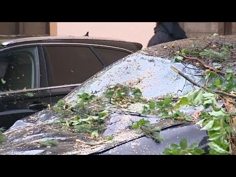 Une partie de l’Europe frappée par de violents orages
