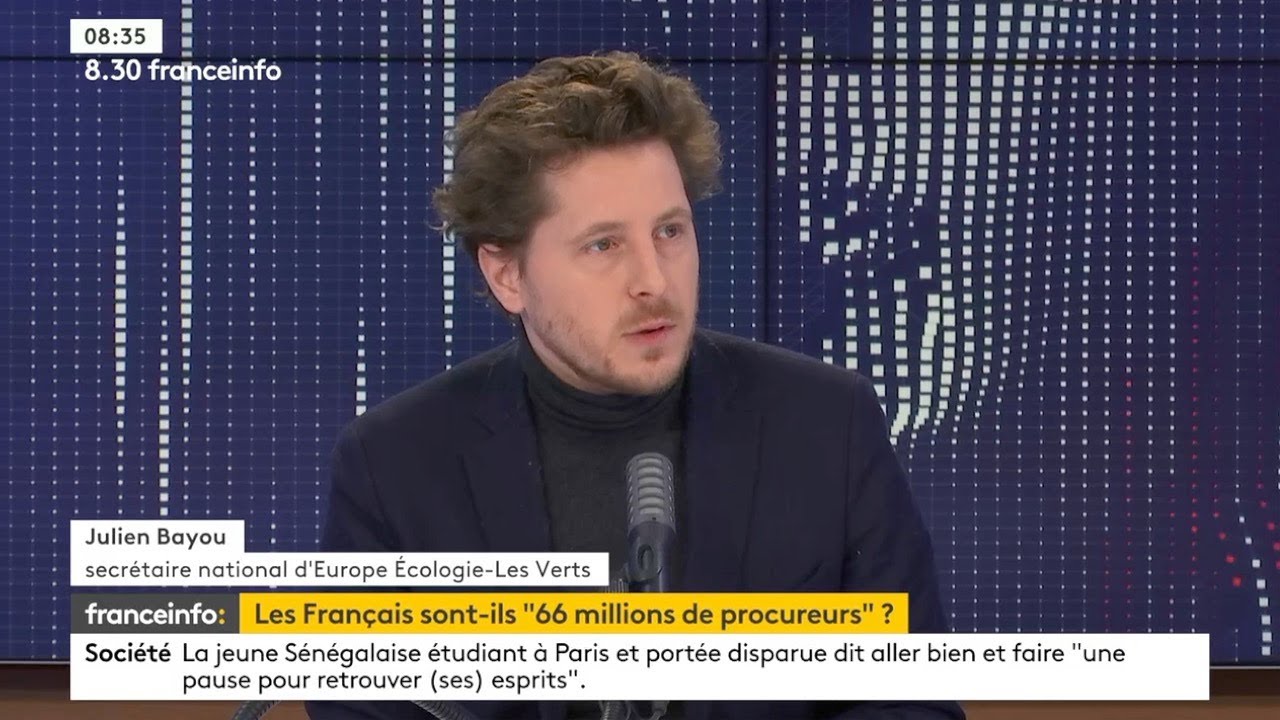 66M de procureurs dit Macron, Julien Bayou (EELV): “Ce président a un problème avec la démocratie”