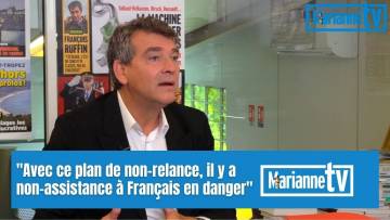 Arnaud Montebourg : “Avec ce plan de non-relance, il y a non-assistance à Français en danger”