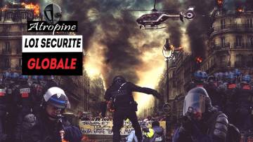 MANIFESTATION LOI SÉCURITÉ GLOBALE TOULOUSE [une voiture fauche des manifestants]