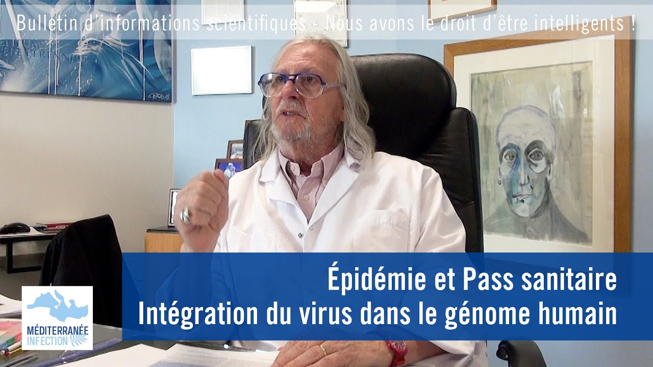Épidémie et Pass sanitaire, Intégration du virus dans le génome humain