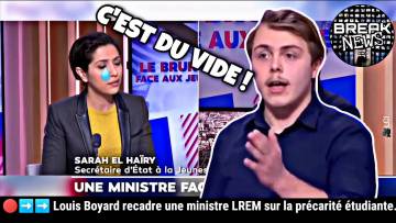 Louis Boyard recadre une ministre LREM sur la précarité étudiante