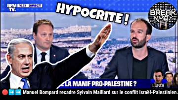 Manuel Bompard recadre Sylvain Maillard sur la Palestine