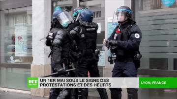 Un 1er-mai sous le signe des protestations et des heurts