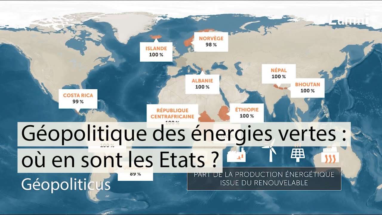 Géopolitique des énergies vertes : où en sont les Etats ? | Géopoliticus