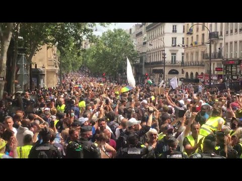 LA FRANCE EST DANS LA RUE : Manifestation Anti Pass Sanitaire 24 juillet