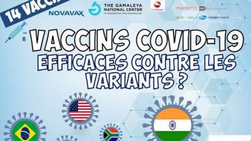 Vaccins et COVID-19 : efficacité contre les variants ? COMPARATIF de 14 vaccins