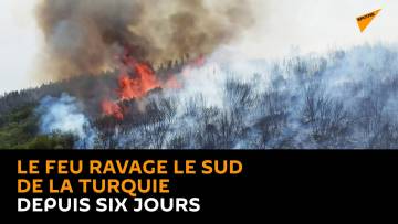 Le feu ravage le sud de la Turquie depuis six jours