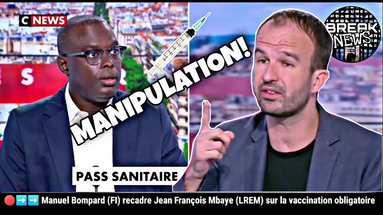 Manuel Bompard (FI) recadre Jean-François Mbaye (LREM) sur la vaccination obligatoire