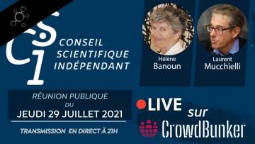 Teaser CSI n°16: Réunion publique du Conseil scientifique indépendant