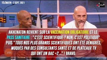 Shurik’en et Akhenaton dénoncent la vaccination obligatoire et le pass sanitaire