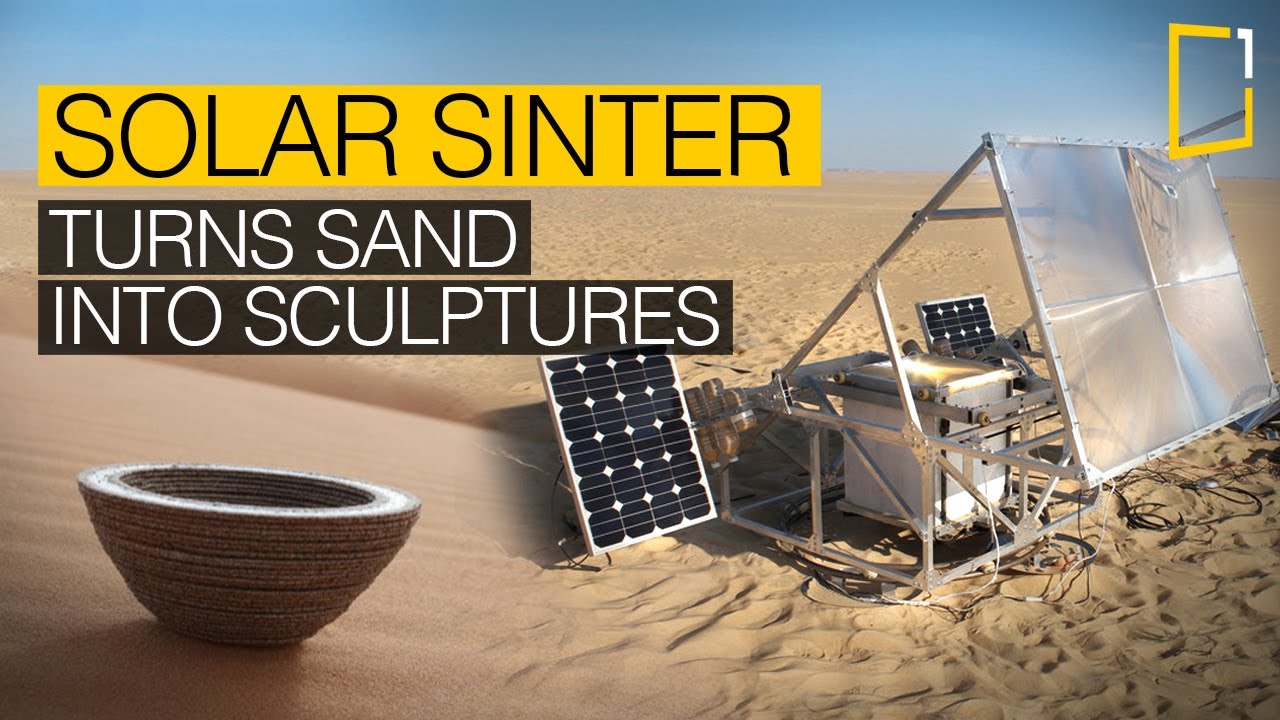 The solar sinter by Markus Kayser | Solar 3D printing machine