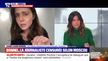 Cette journaliste de BFMTV est tétanisée par les propos de la reporter Anne-Laure Bonnel !
