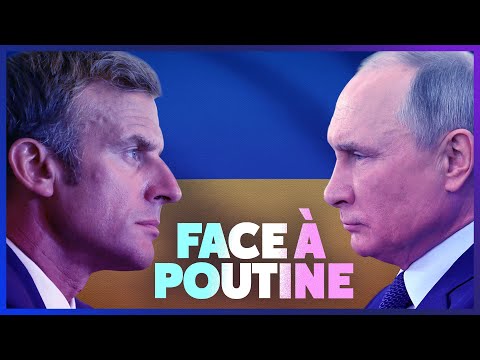 GUERRE EN UKRAINE : MACRON FACE À POUTINE