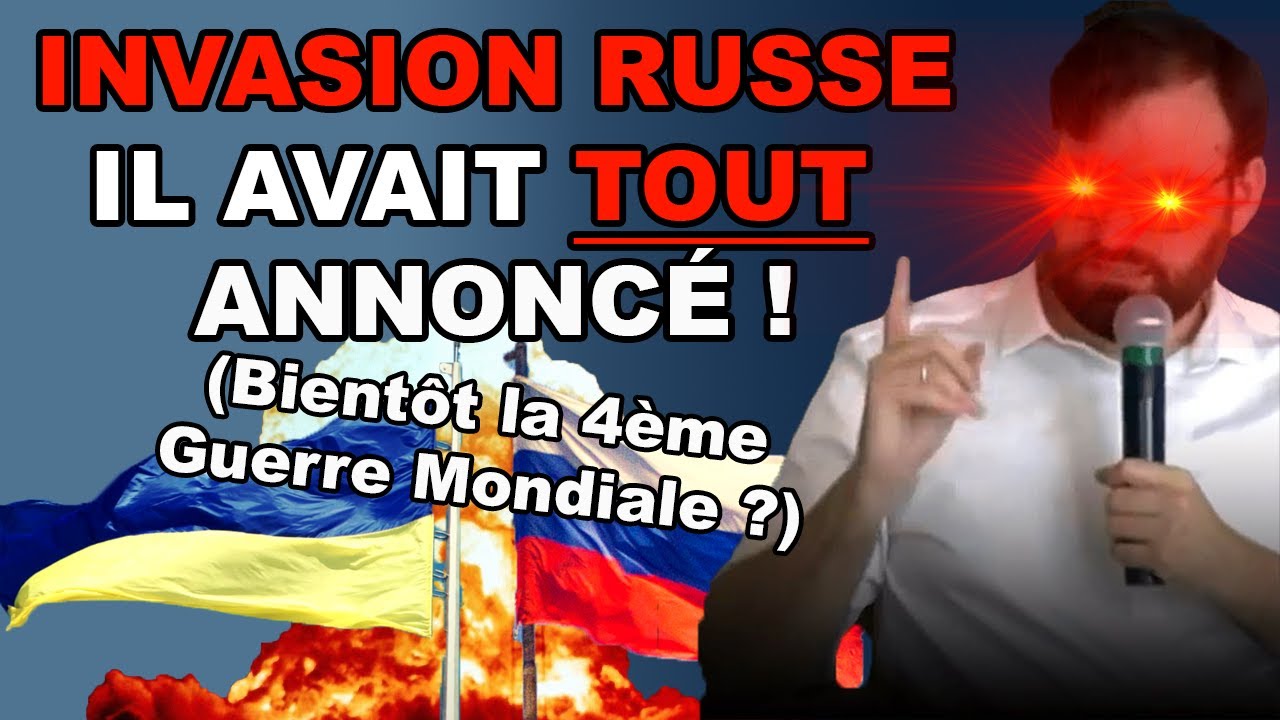 GUERRE MONDIALE : LA VÉRITÉ SUR LE CONFLIT RUSSIE-UKRAINE-OTAN AVEC PHILIPPE FABRY