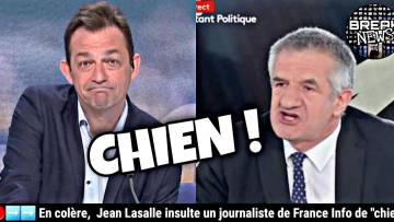 En colère, Jean lassalle traite un journaliste de “chien” en plein direct