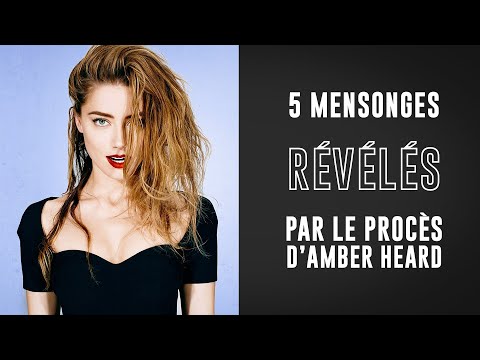 5 mensonges révélés par le procès d’Amber Heard