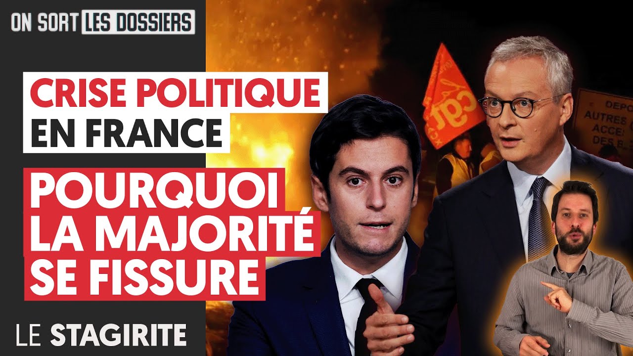 CRISE POLITIQUE EN FRANCE : POURQUOI LA MAJORITÉ SE FISSURE
