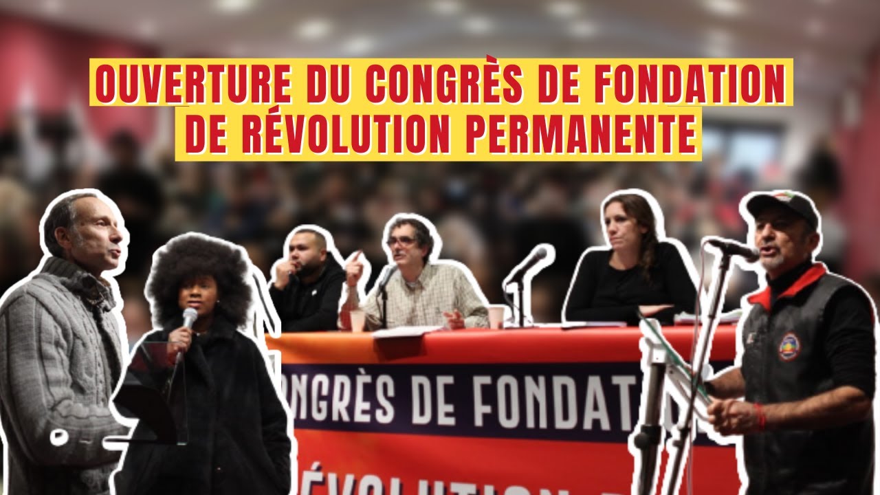 Anasse Kazib, Frédéric Lordon, Assa Traoré… : meeting d’ouverture du Congrès de fondation de RP